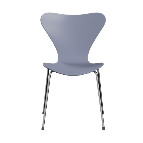 FRITZ HANSEN krzesło SERIES 7 fornir lakierowany różne warianty  lawendowy błękit