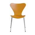 FRITZ HANSEN krzesło SERIES 7 fornir lakierowany różne warianty ciemny żółty