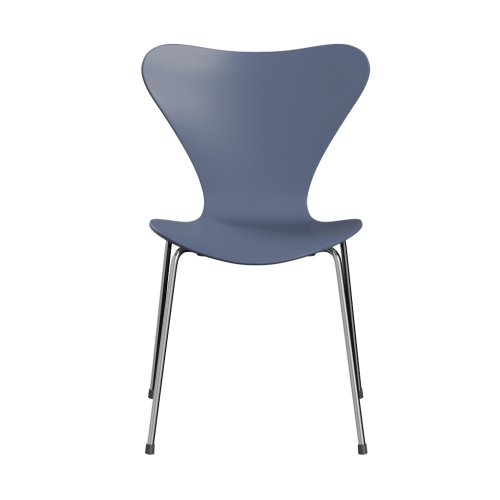 FRITZ HANSEN krzesło SERIES 7 fornir lakierowany różne warianty błękit zmierzchu