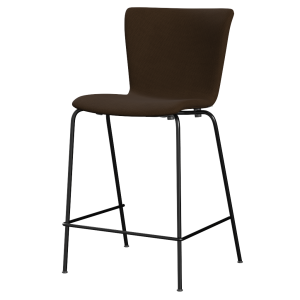 FRITZ HANSEN krzesło tapicerowane barowe niskie VICO DUO podstawa chrom różne warianty
