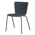 FRITZ HANSEN krzesło VICO DUO front tapicerowany różne kolory podstawa chrom