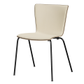 FRITZ HANSEN krzesło VICO DUO front tapicerowany różne kolory podstawa czarna