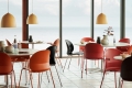 FRITZ HANSEN krzesło z podłokietnikami N02 różne kolory
