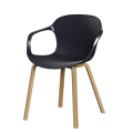 FRITZ HANSEN krzesło z podłokietnikami NAP Ks-62, nogi dębowe, różne kolory