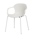 FRITZ HANSEN krzesło z podłokietnikami NAP Ks-60, różne kolory  podstawa chrom