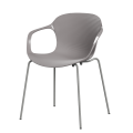 FRITZ HANSEN krzesło z podłokietnikami NAP Ks-60, różne kolory  podstawa chrom
