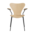 FRITZ HANSEN krzesło z podłokietnikami SERIES 7 fornir naturalny różne warianty klon