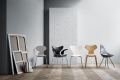 FRITZ HANSEN krzesło z podłokietnikami SERIES 7 fornir naturalny różne warianty jesion