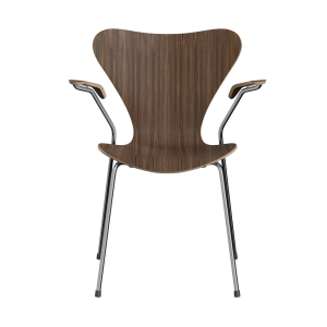 FRITZ HANSEN krzesło z podłokietnikami SERIES 7 fornir naturalny różne warianty orzech