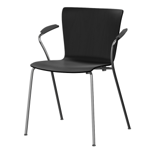 FRITZ HANSEN krzesło z podłokietnikami VICO DUO różne kolory podstawa chrom