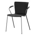 FRITZ HANSEN krzesło z podłokietnikami VICO DUO różne kolory podstawa czarna