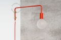 Lampa ścienna z obrotowym ramieniem ZANGRA  różne kolory