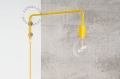 Lampa ścienna z obrotowym ramieniem ZANGRA  różne kolory