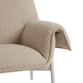 Fotel Wrap  MUUTO różne warianty tapicerki