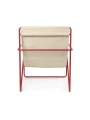Fotel Desert Lounge Chair Ferm Living Poppy Red