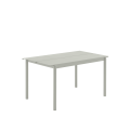 Stół Linear Steel Muuto 140 x 75 cm, różne kolory 
