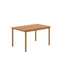 Stół Linear Steel Muuto 140 x 75 cm, różne kolory 