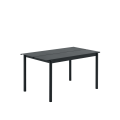 Stół Linear Steel Muuto 140 x 75 cm, różne kolory 
