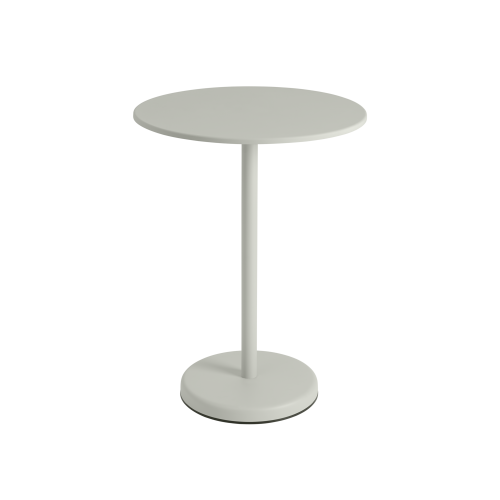 Stół Linear Steel Cafe  Ø 70 h: 95 cm Muuto  różne kolory 