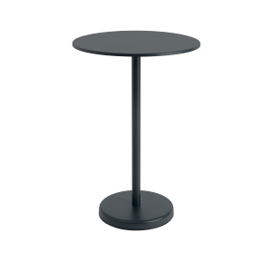 Stół Linear Steel Cafe Ø 70 h: 105 cm Muuto różne kolory 