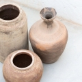 TINE K HOME - donica / wazon gliniany  sand 23 x h.40 cm