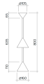 Lampa wisząca Many 1 pendant light Atelier Areti różne warianty 