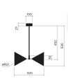 Lampa wisząca Double Pendant Atelier Areti warianty 