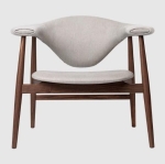 GUBI fotel MASCULO WOOD różne warianty