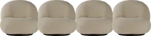 GUBI sofa PACHA czteroczęściowa różne warianty