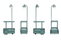 Lampa podłogowa bezprzewodowa Jolly Trolley  FATBOY