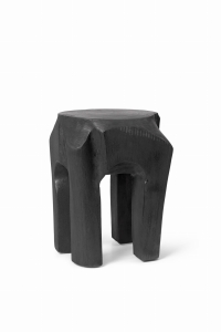 Stołek Root Stool Black Stained Ferm Living 