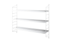 Półki String® Pocket  metal 60 x 50 cm. String Furniture różne kolory 