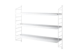 Półki String® Pocket  metal 60 x 50 cm. String Furniture różne kolory 