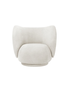 Rico Lounge Chair - Brushed Ferm Living różne warianty 