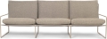 Sofa ogrodowa Desert 3 podstawa Cashmere Ferm Living różne warianty