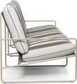 Sofa ogrodowa Desert 3 podstawa Cashmere Ferm Living różne warianty