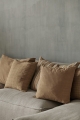 FERM LIVING poduszka BROWN COTTON ciemne paski różne warianty