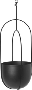 Doniczka wisząca Deco Pot czarna Ferm Living