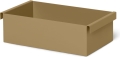 Pojemnik do kwietników Plant Box Ferm Living oliwkowy