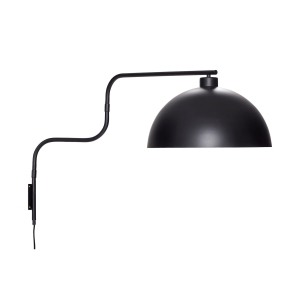 Lampa ścienna Crescent czarna metal Hubsch ostatnia sztuka