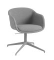 FOTEL TAPICEROWANY OBROTOWY FIBER CONFERENCE ARMCHAIR SWIVEL BASE W. RETURN AND TILT MUUTO