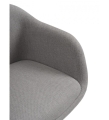 FOTEL TAPICEROWANY NA KÓŁKACH FIBER CONFERENCE ARMCHAIR SWIVEL BASE W. CASTORS MUUTO