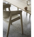 KRZESŁO DREWNIANE COVER ARMCHAIR MUUTO różne warianty