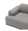 SOFA MODUŁOWA 3-OSOBOWA CONNECT SOFT MUUTO - KONFIGURACJA 1, TKANINA RE-WOOL 128