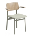 KRZESŁO TAPICEROWANE LOFT CHAIR W. ARMREST MUUTO Z PODŁOKIETNIKAMI różne warianty