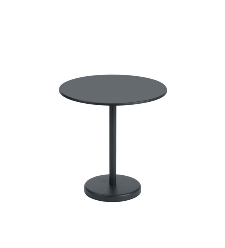 Stolik Linear Steel Café Table  Ø 70 h: 73 cm MUUTO różne warianty