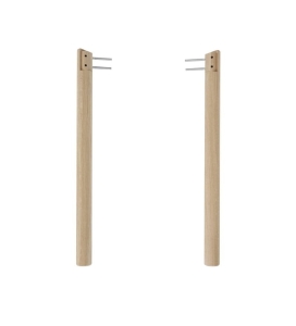 NOGI DO STOŁU BIUROWEGO LINEAR SYSTEM CONNECTING LEGS MUUTO - DĘBOWE, 2 SZT.