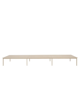 STÓŁ BIUROWY LINEAR SYSTEM CONFIGURATION MUUTO - KONFIGURACJA 3 różne warianty