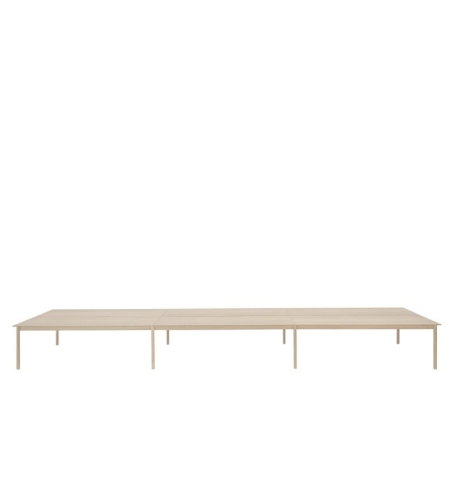 STÓŁ BIUROWY LINEAR SYSTEM CONFIGURATION MUUTO - KONFIGURACJA 3 różne warianty