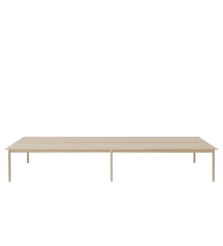 STÓŁ BIUROWY LINEAR SYSTEM CONFIGURATION MUUTO - KONFIGURACJA 2 różne warianty